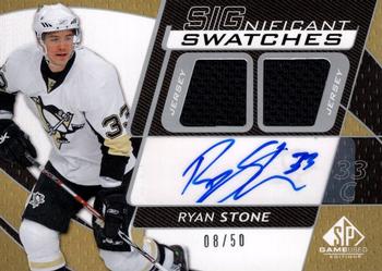 2008-09 SP Game Used - SIGnificant Swatches #SS-RN Ryan Stone  Front