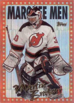 1995-96 Topps - Marquee Men Power Boosters #9 Martin Brodeur Front