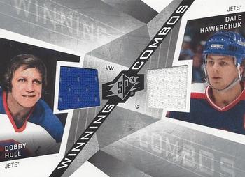 2008-09 SPx - Winning Combos #WC-HH Bobby Hull / Dale Hawerchuk  Front