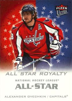 2008-09 Ultra - All-Star Royalty #ASR1 Alexander Ovechkin  Front