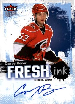 2008-09 Ultra - Fresh Ink #FI-CB Casey Borer  Front