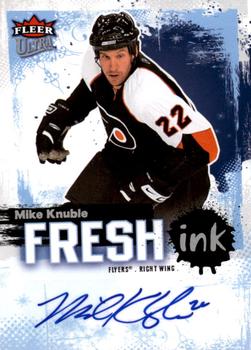 2008-09 Ultra - Fresh Ink #FI-KN Mike Knuble  Front