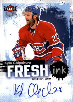 2008-09 Ultra - Fresh Ink #FI-KY Kyle Chipchura  Front