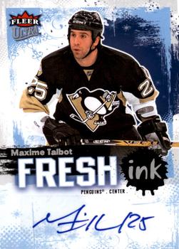 2008-09 Ultra - Fresh Ink #FI-MT Maxime Talbot  Front