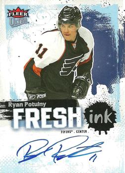 2008-09 Ultra - Fresh Ink #FI-RP Ryan Potulny  Front