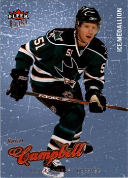 2008-09 Ultra - Ice Medallion #124 Brian Campbell  Front