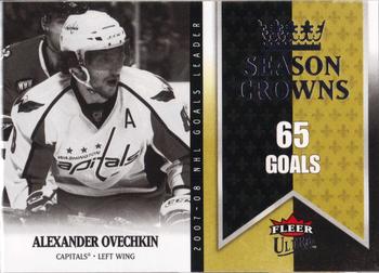 2008-09 Ultra - Season Crowns #SC1 Alexander Ovechkin Front