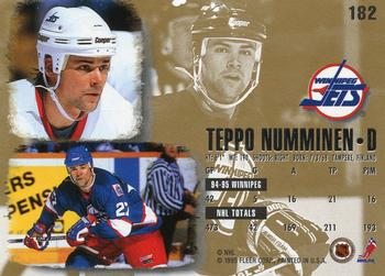 1995-96 Ultra #182 Teppo Numminen Back
