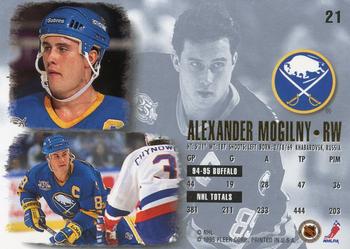 1995-96 Ultra #21 Alexander Mogilny Back