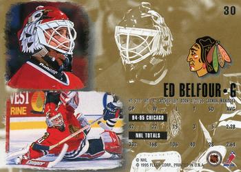 1995-96 Ultra #30 Ed Belfour Back
