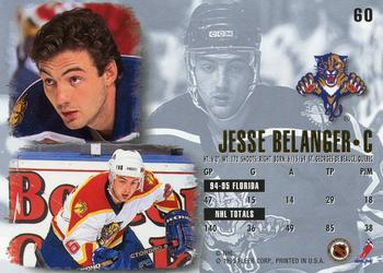 1995-96 Ultra #60 Jesse Belanger Back