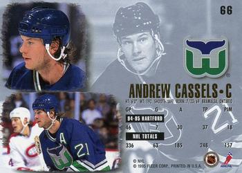 1995-96 Ultra #66 Andrew Cassels Back