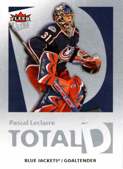 2008-09 Ultra - Total D #TD8 Pascal Leclaire  Front