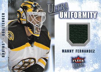 2008-09 Ultra - Ultra Uniformity #UA-MF Manny Fernandez Front