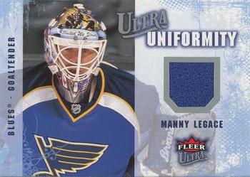 2008-09 Ultra - Ultra Uniformity #UA-ML Manny Legace Front