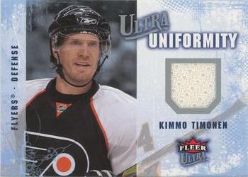 2008-09 Ultra - Ultra Uniformity #UA-TI Kimmo Timonen Front