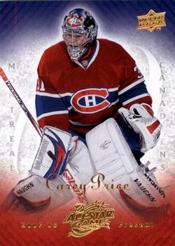 2008-09 Upper Deck - All Star Game Montreal #MTL-3 Carey Price  Front