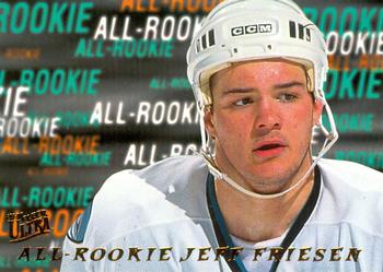 1995-96 Ultra - All-Rookie #4 Jeff Friesen Front