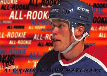 1995-96 Ultra - All-Rookie #8 Todd Marchant Front