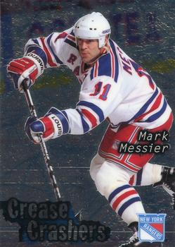 1995-96 Ultra - Crease Crashers #11 Mark Messier Front