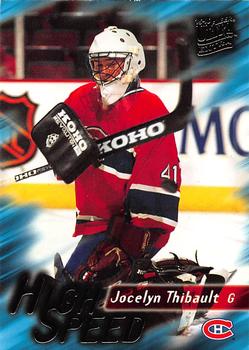 1995-96 Ultra - High Speed #19 Jocelyn Thibault Front