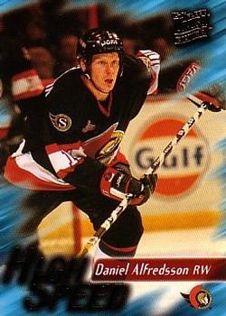 1995-96 Ultra - High Speed #1 Daniel Alfredsson Front