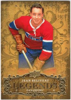 2008-09 Upper Deck Artifacts - Gold #119 Jean Beliveau Front