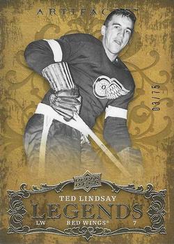 2008-09 Upper Deck Artifacts - Gold #135 Ted Lindsay Front