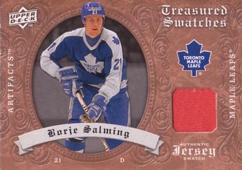 2008-09 Upper Deck Artifacts - Treasured Swatches Retail #TS-BS Borje Salming  Front