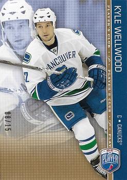 2008-09 Upper Deck Be a Player - Player's Club #174 Kyle Wellwood  Front