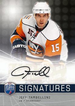 2008-09 Upper Deck Be a Player - Signatures #S-TA Jeff Tambellini Front
