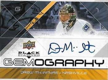 2008-09 Upper Deck Black Diamond - Gemography #G-MA Drew MacIntyre  Front