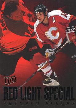 1995-96 Ultra - Red Light Special #2 Theoren Fleury Front
