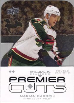 2008-09 Upper Deck Black Diamond - Premier Die Cut #PDC33 Marian Gaborik  Front