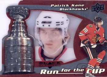 2008-09 Upper Deck Black Diamond - Run for the Cup #CUP9 Patrick Kane  Front