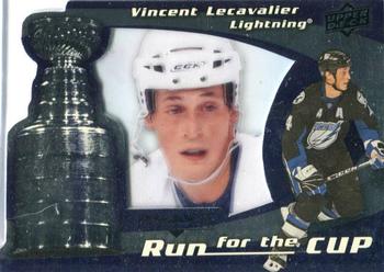 2008-09 Upper Deck Black Diamond - Run for the Cup #CUP38 Vincent Lecavalier  Front