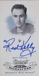 2008-09 Upper Deck Champ's - Mini Signatures #CS-RK Red Kelly  Front