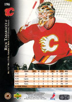 1995-96 Upper Deck #196 Rick Tabaracci Back