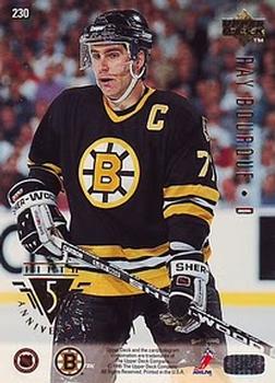 1995-96 Upper Deck #230 Ray Bourque Back