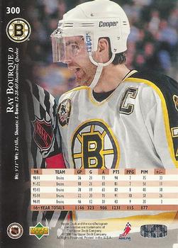 1995-96 Upper Deck #300 Ray Bourque Back