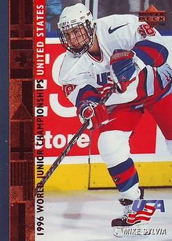1995-96 Upper Deck #565 Mike Sylvia Front