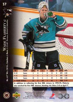 1995-96 Upper Deck #57 Wade Flaherty Back