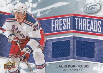 2008-09 Upper Deck Ice - Fresh Threads #FT-LK Lauri Korpikoski  Front