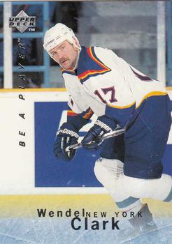 1995-96 Upper Deck Be a Player #55 Wendel Clark Front