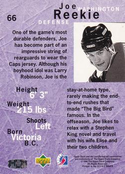 1995-96 Upper Deck Be a Player #66 Joe Reekie Back