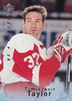 1995-96 Upper Deck Be a Player #101 Tim Taylor Front
