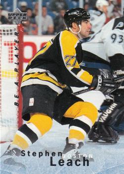 1995-96 Upper Deck Be a Player #109 Stephen Leach Front