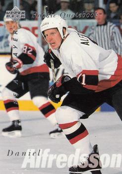 1995-96 Upper Deck Be a Player #171 Daniel Alfredsson Front