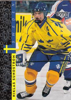 1995-96 Upper Deck Be a Player #177 Niklas Sundstrom Front