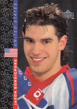 1995-96 Upper Deck Be a Player #179 Jason Bonsignore Front